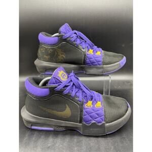 Nike LeBron Witness 8 Mens Size 10 FB2239-001 Black Basketball Shoes Sneakers